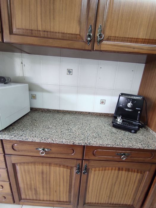 Tampos de bancadas de cozinha em granito rosa