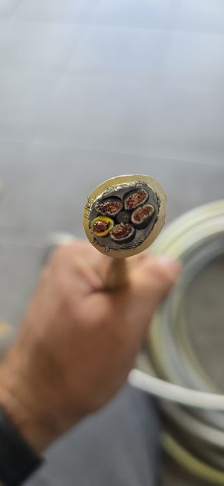 Kabel 5x6 mm2 ekranowany 17m