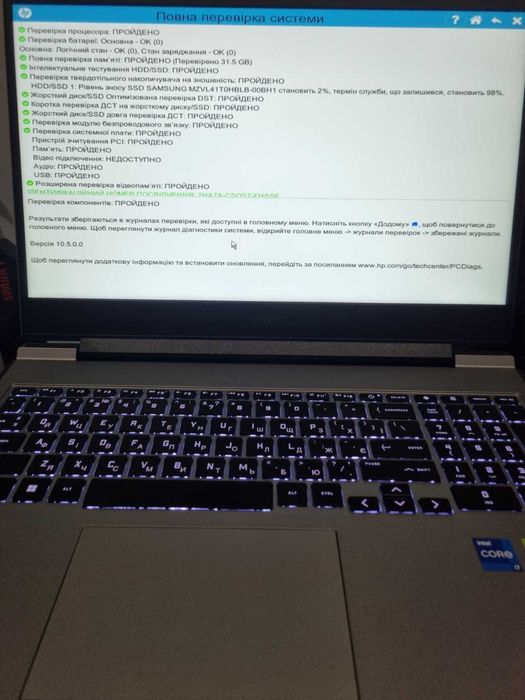 Ігровий HP Omen 16, I7-14650HX, 32Gb DDR5, RTX4060 8gb, SSD 1 Tb, Full