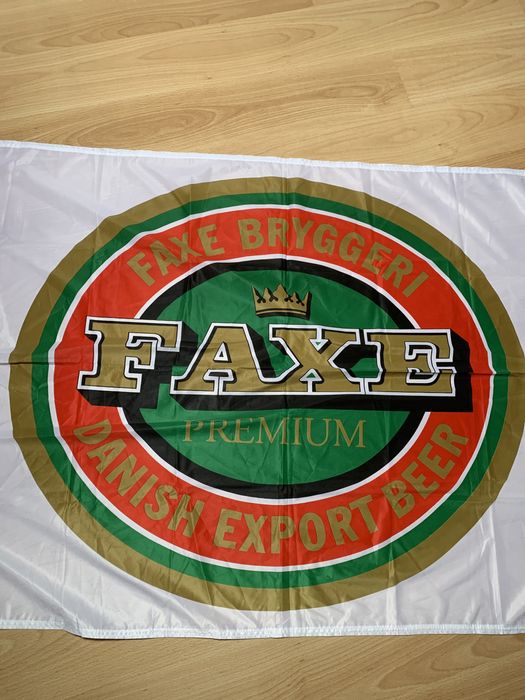 Bandeira da cerveja Fax grande