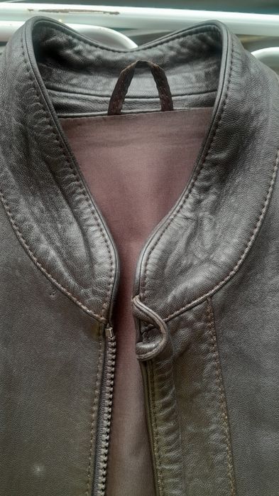 Casaco de pele masculino