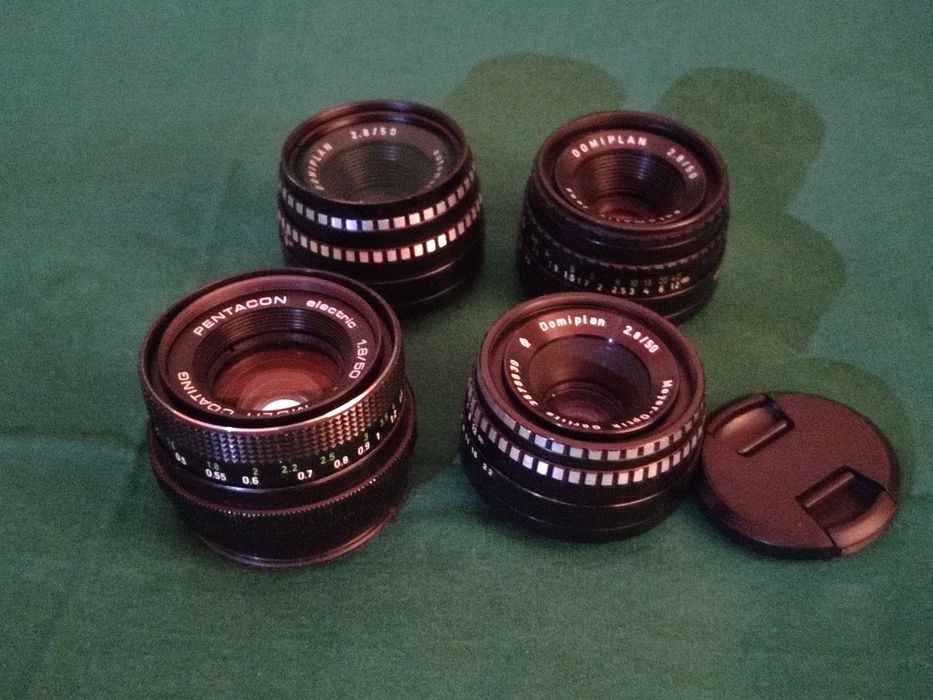 Колекція мануальних об'єктивів, вінтаж