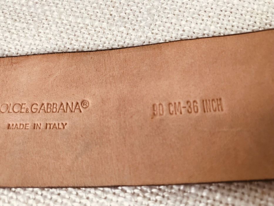 Женский кожаный ремень Dolce & Gabbana