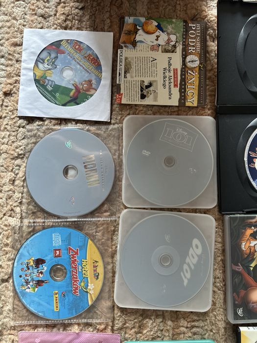 Filmy DVD wielki mix dla dzieci obyczajowe zagraniczne