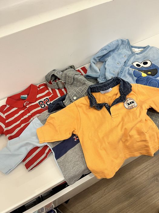 Conjunto diverso roupa de bebé (6-9 meses)