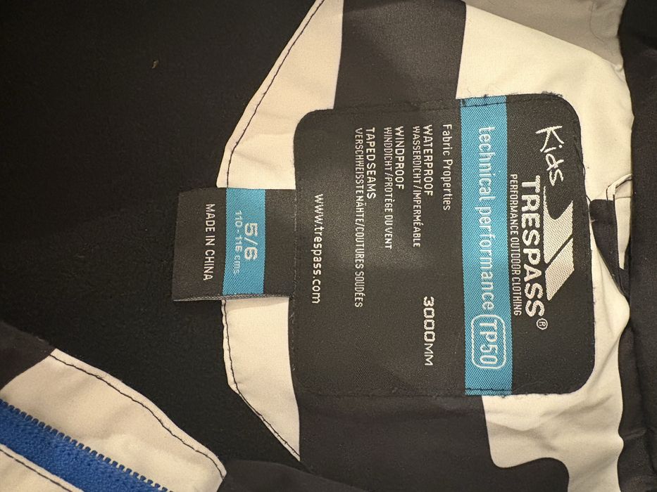 Kurtka Trespass 110-116