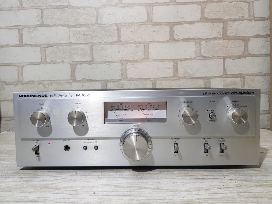Стерео підсилювач/усилитель Nordmende PA 1050. 2x40Вт б/у з Німеч