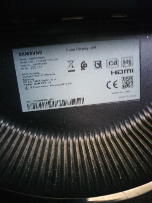Monitor Samsung G5 odyssey 32' 144 htz