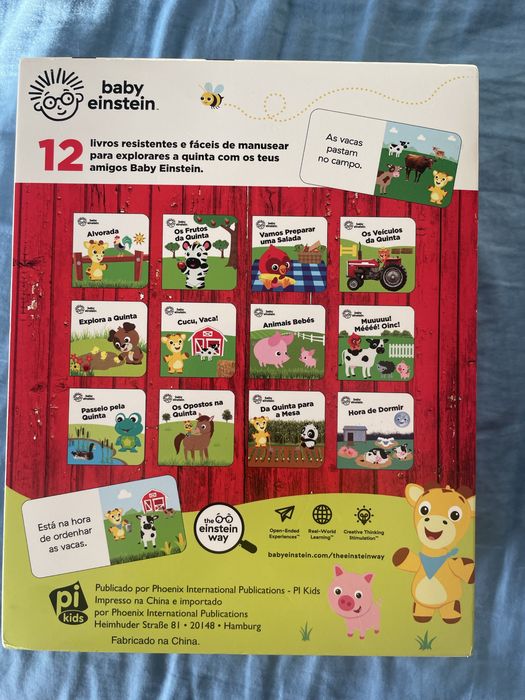 12 livros- os amigos da quinta- Baby Einstein