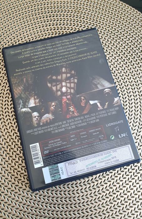 Filme O coleccionador de Olhos