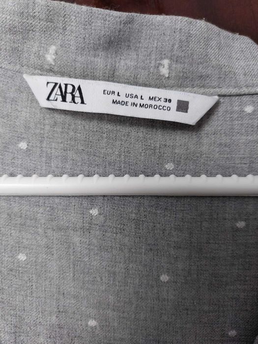 Vestido cinzento Zara