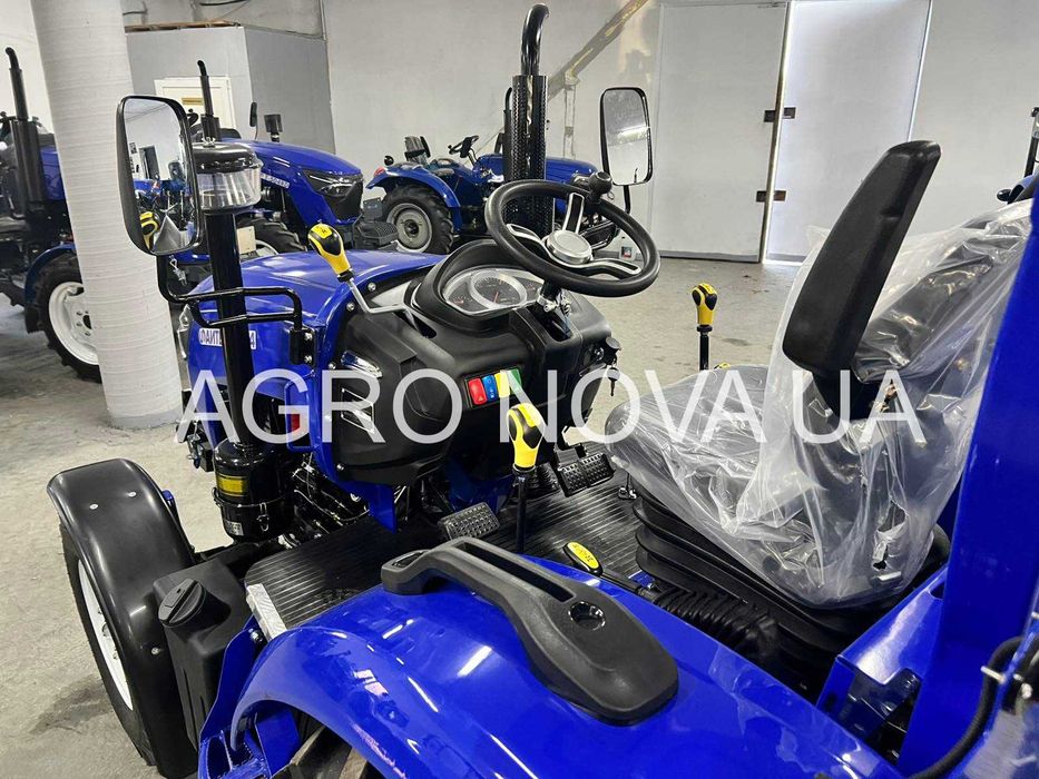 Міні трактор ФАЙТЕР Т 254 Примусова Гідравліка з Дашком Рівна Підлога