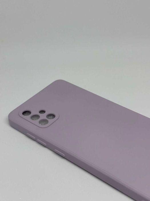 Samsung A71 Etui Case Obudowa Blady Fiolet Silikonowa kod 1392