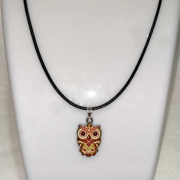Naszyjnik Sowa Sówka Handmade