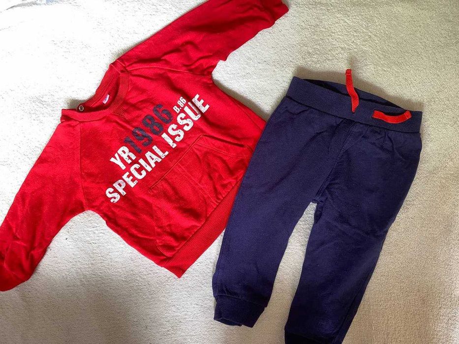 Пакет одежды на мальчика 9-12 месяцев