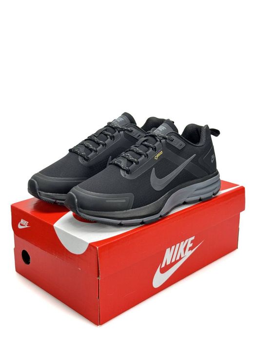 Кросівки осінні Nike Zoom Structure Shield Gore-Tex Black premium | Кроссовки Найк чоловічі