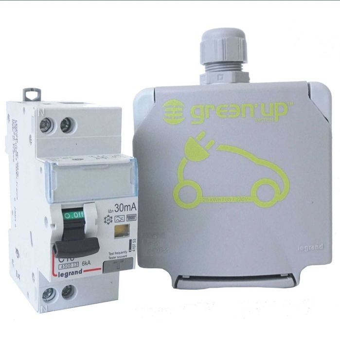 Kit para carregar Veículos Eletricos Green Up + Diferencial