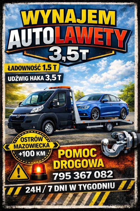 Wynajem autolawety peguot boxer