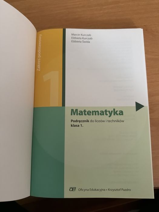Matematyka kl 1 podręcznik