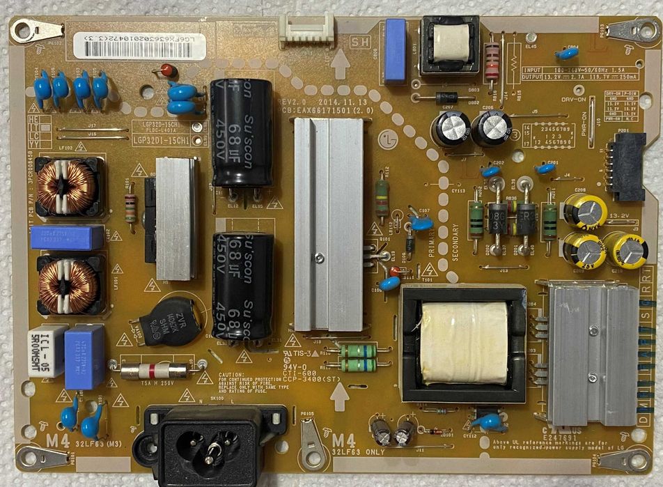 Peças TV LG 32LF592U EAX66171.501 EAX66482.504 Testadas