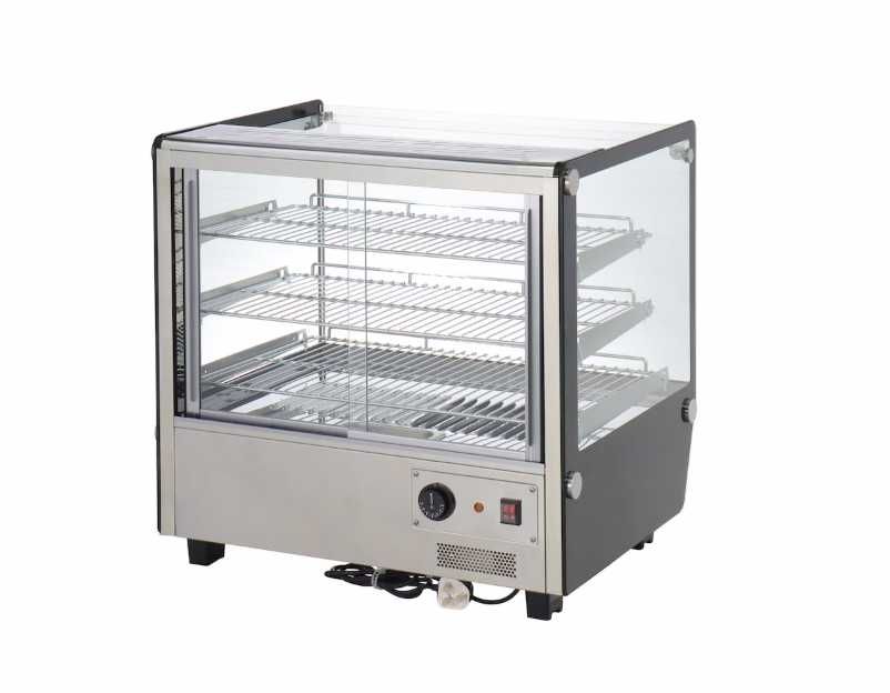Vitrine Aquecida Profissional METRO 120L