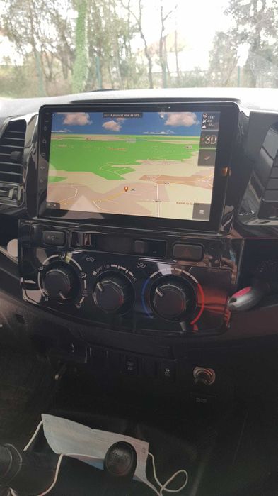 Auto-rádio 10" Android 14 8Core Toyota Hilux 2012+