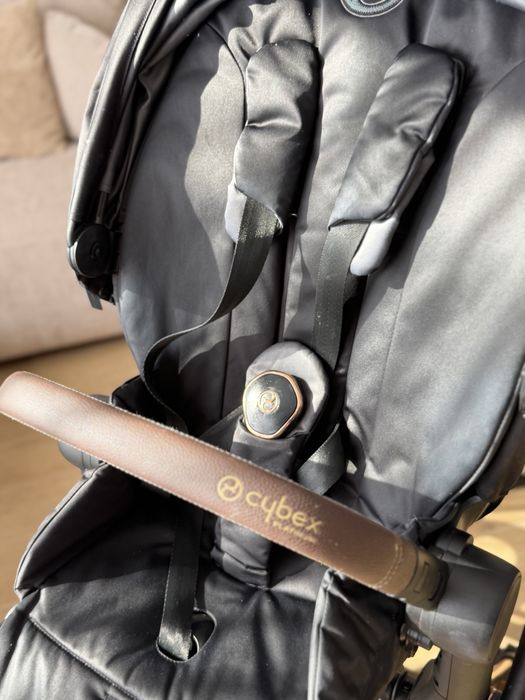 Wózek spacerowy Cybex Priam 4.0 czarny rose gold
