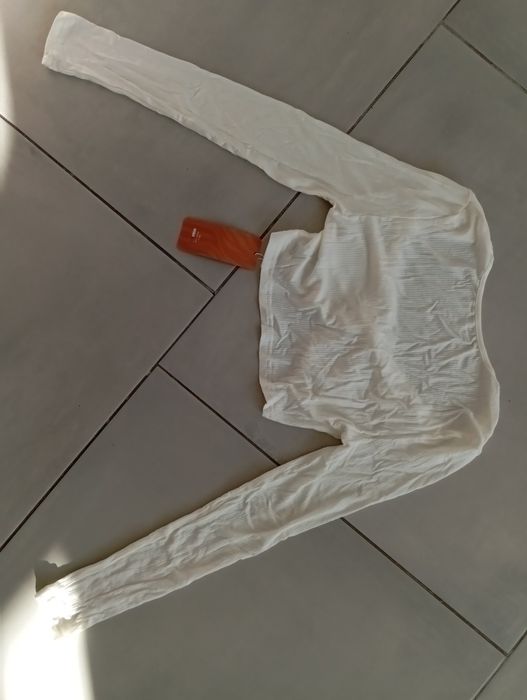 Shein Crop Top roz S bluzka prążek