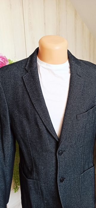 Sg Męska marynarka S , M  elegancka wełniana marynarka męska M S