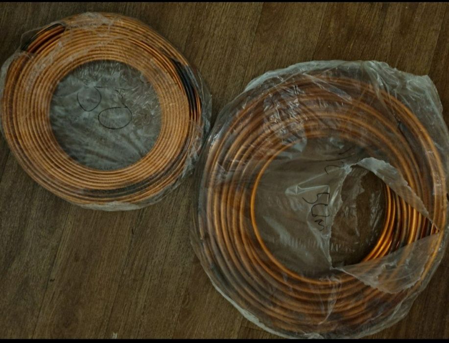 Медная труба ,6мм и 12мм