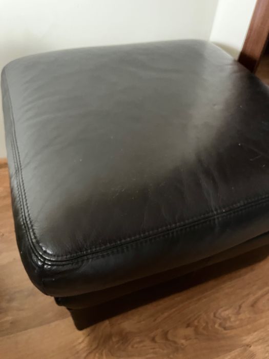 Pufa ze skóry na sprzedaż