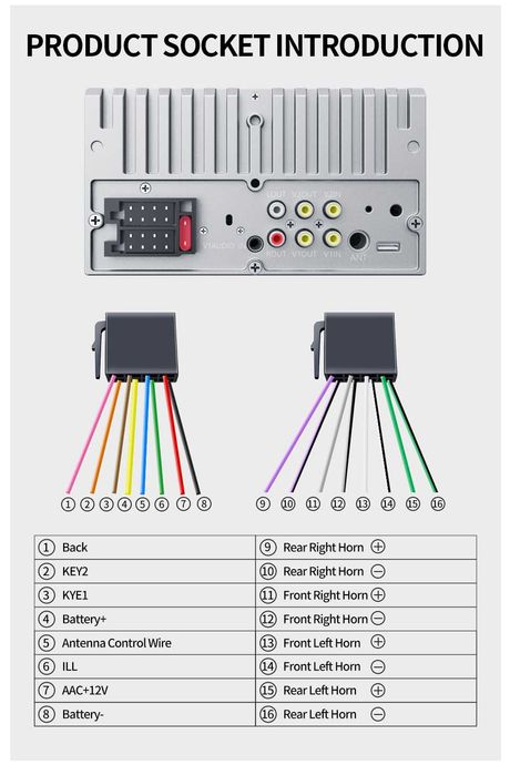 2023 - RÁDIO 7 POLEGADAS - COM CARPLAY E ANDROID AUTOMÁTICO - NOVO