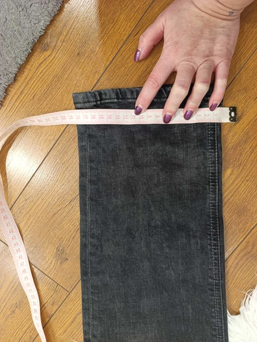 Jeansy męskie slim straight |pas90| 34/32