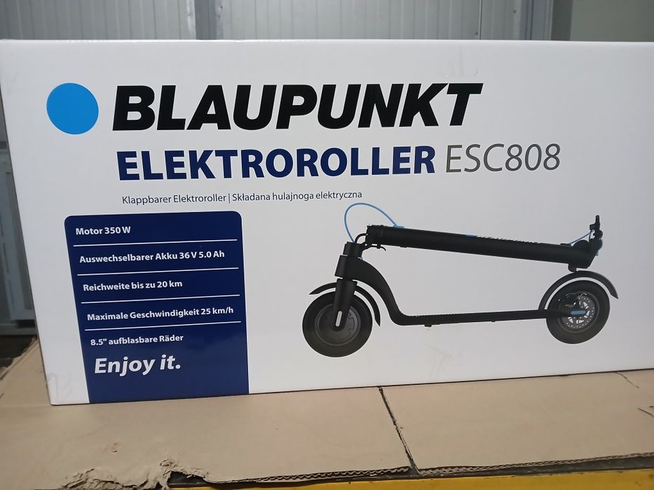 Hulajnoga Blaupunkt ESC808 Czarna