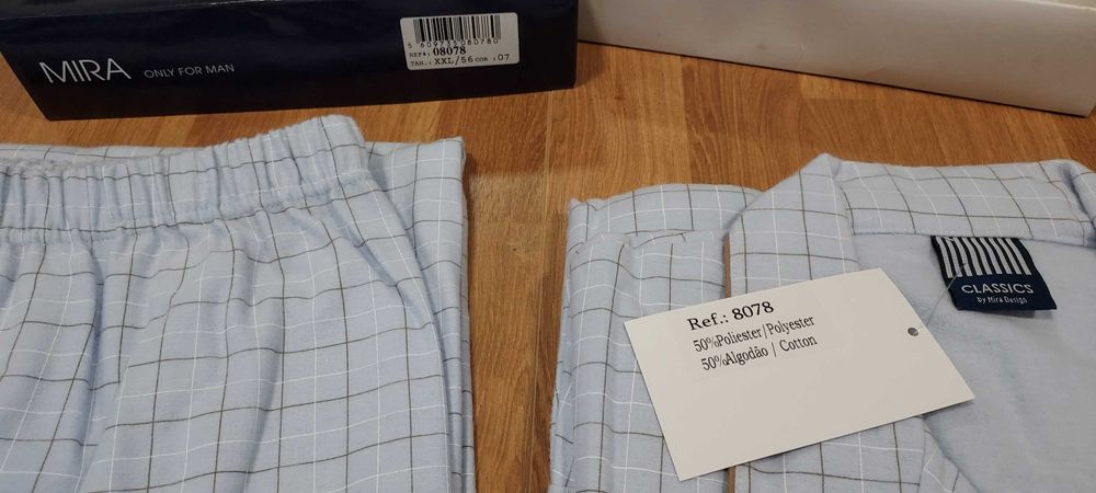 Pijama XXL para homem novo