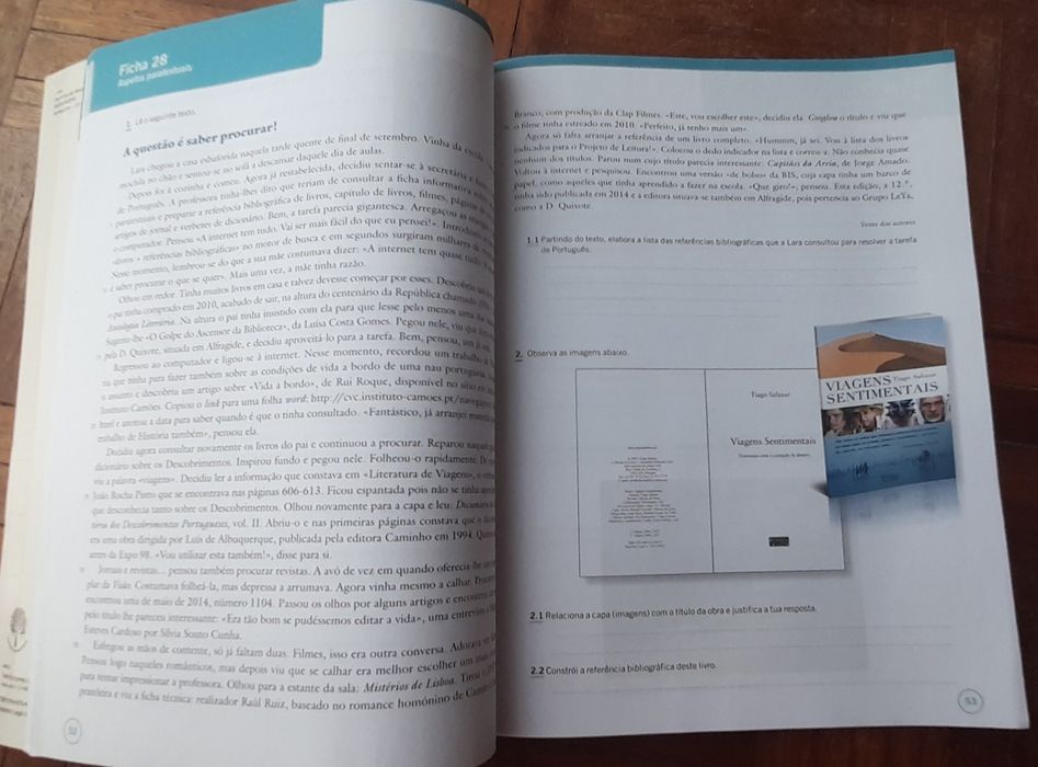 Caderno de Atividades Mensagens 10°ano