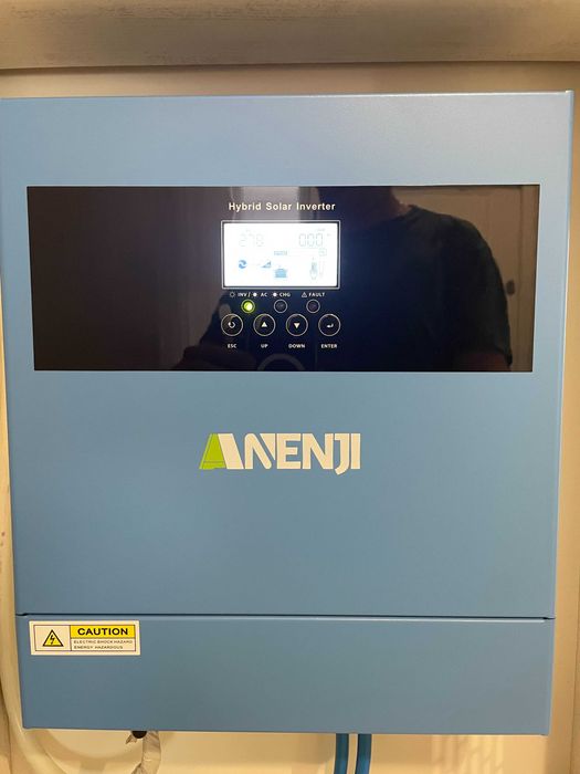 Гібридний інвертор 4 квт ANENJI ANJ-4000W-24V-WIFI