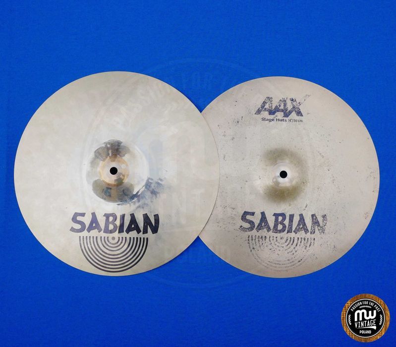 ‼️ Sabian - talerze AAX Stage Hi-hat 14" Brilliant ‼️