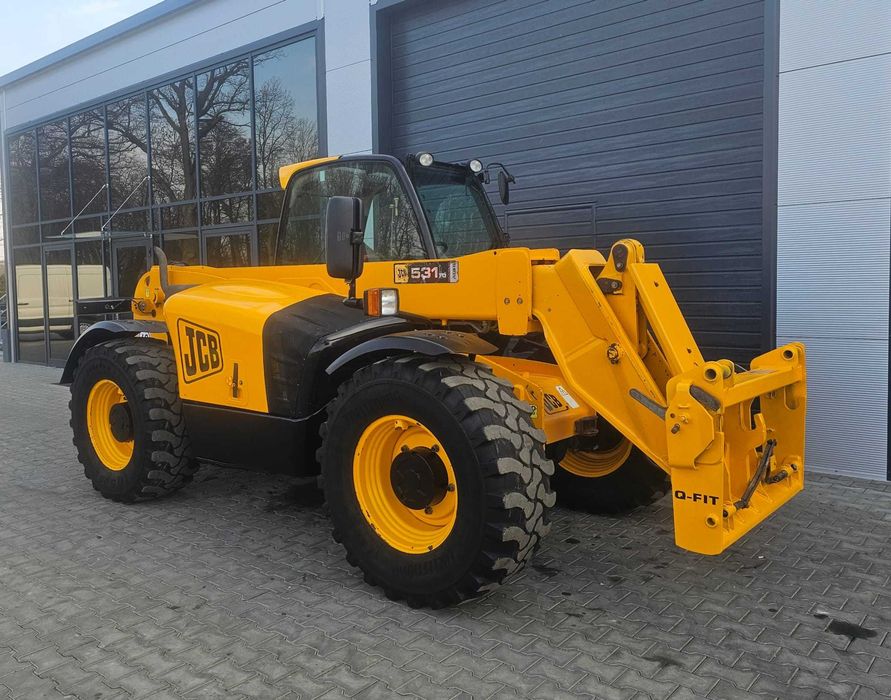 JCB 531-70 AGRI Ostatnie wydanie Bez EGR DPF I AdBlue Ładowarka 7m 3,1