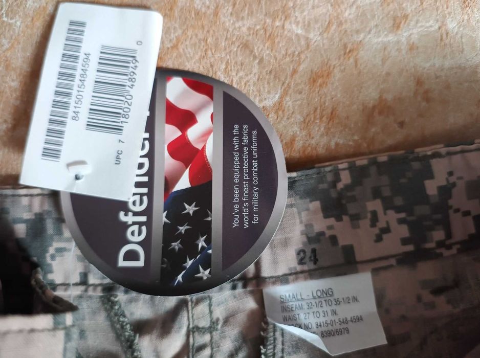 Контрактні вогнетривкі штани Армії США - S\L