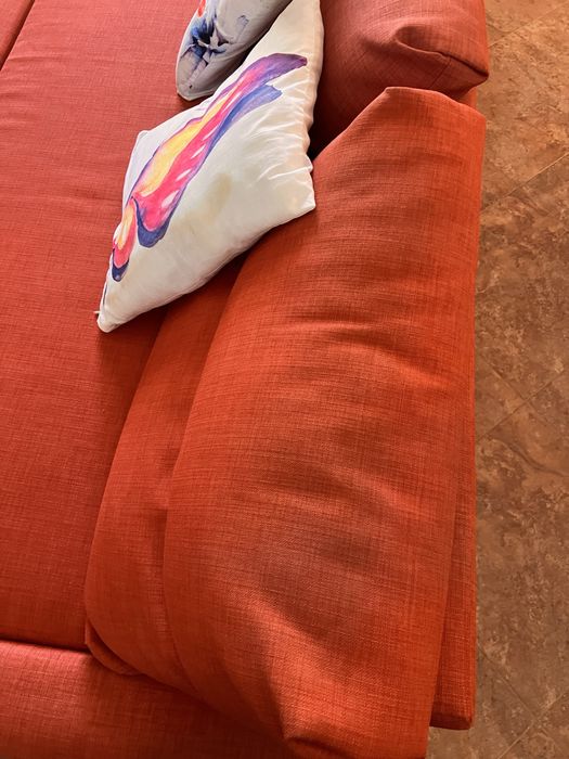 Sofa ikea laranja