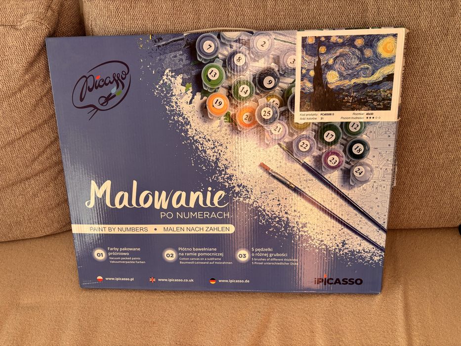 obraz malowanie po numerach