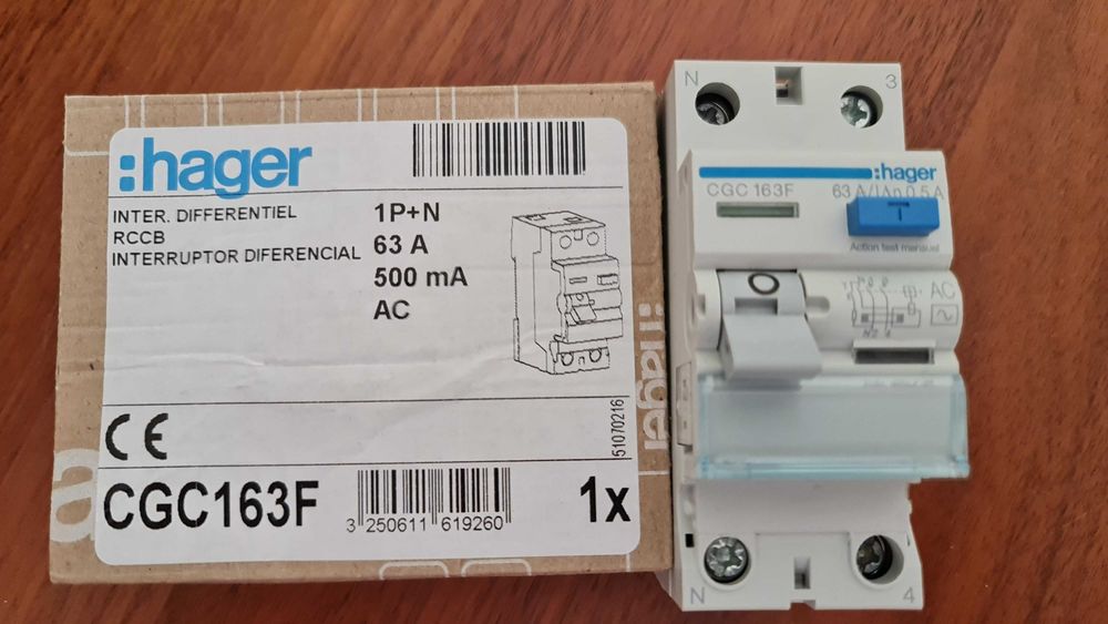 Pack Eletricista / Quadro Elétrico - Hager, Legrand, Schneider (Novos e Usados)