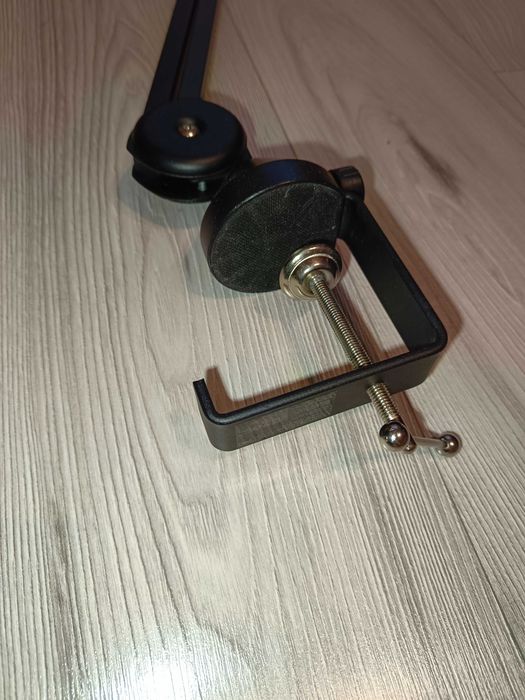 Mikrofon, ramię, zestaw