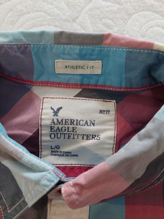 Lote 2 Camisas – pepe jeans, american Egle – tamanho L eu