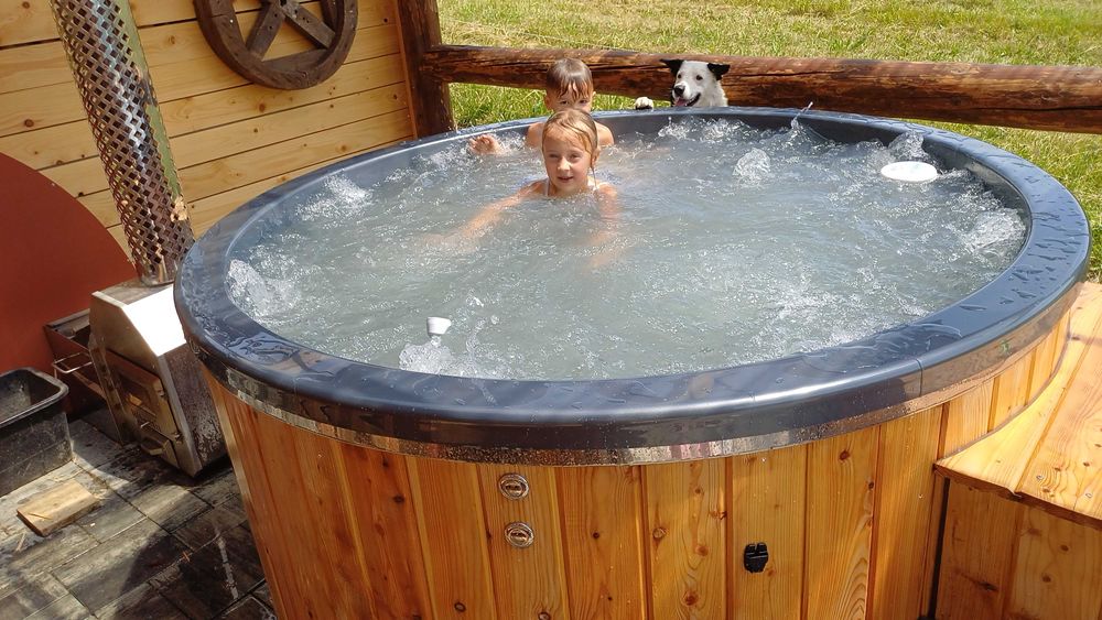 Beskid Niski  Kuznia Nowica jacuzzi Balia   Domek w Górach Krynica