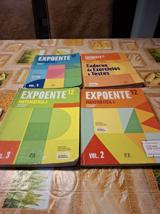 Grade 12 Mathematics A Exponent, Volume 1, 2, and 3; I also have the activity book64550908004737120