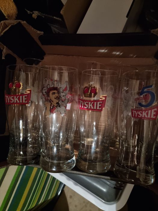 Szklanki tyskie 0,5l