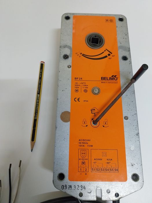 Belimo BF 24 - actuador Registo Corta Fogo