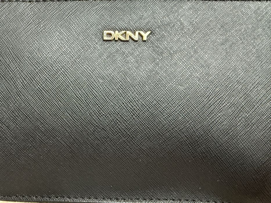 Сумка DKNY сафьянова шкіра
